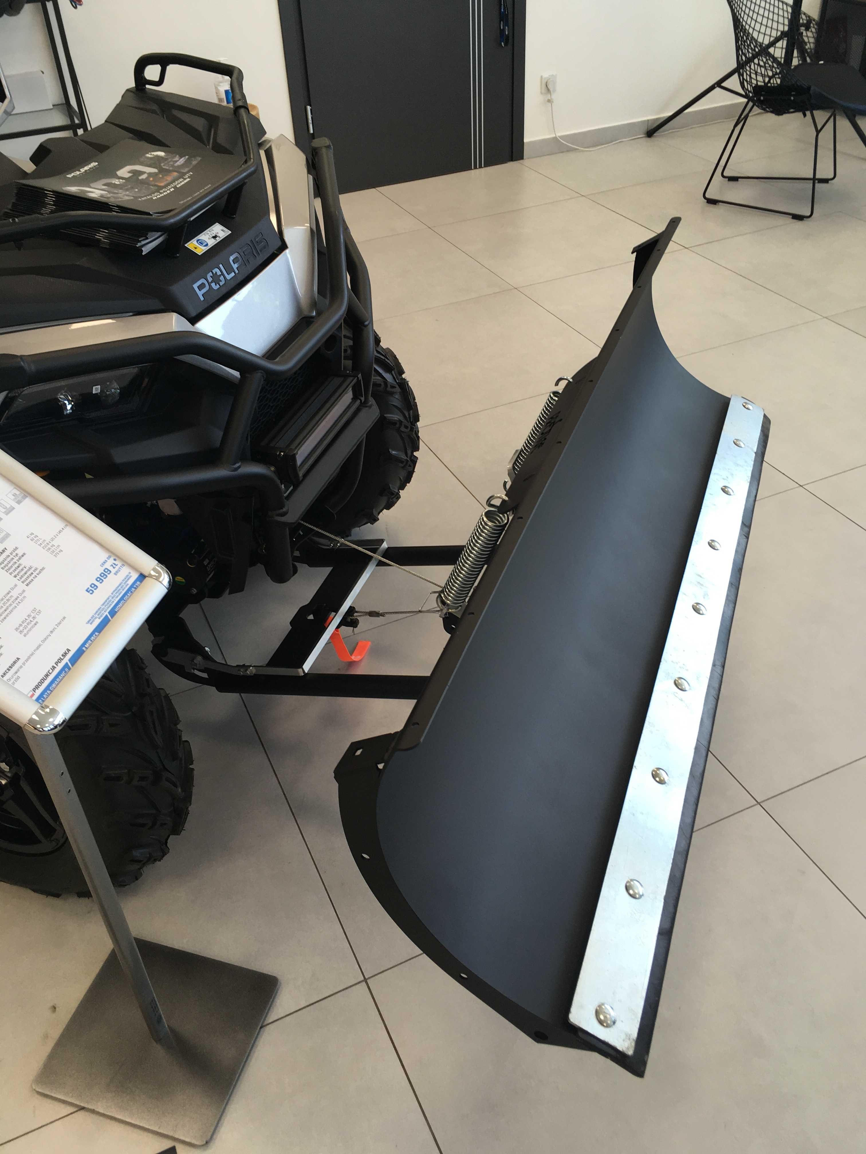 Pług śnieżny do quada Polaris 570 i 800 od roku 2023-  Prestige