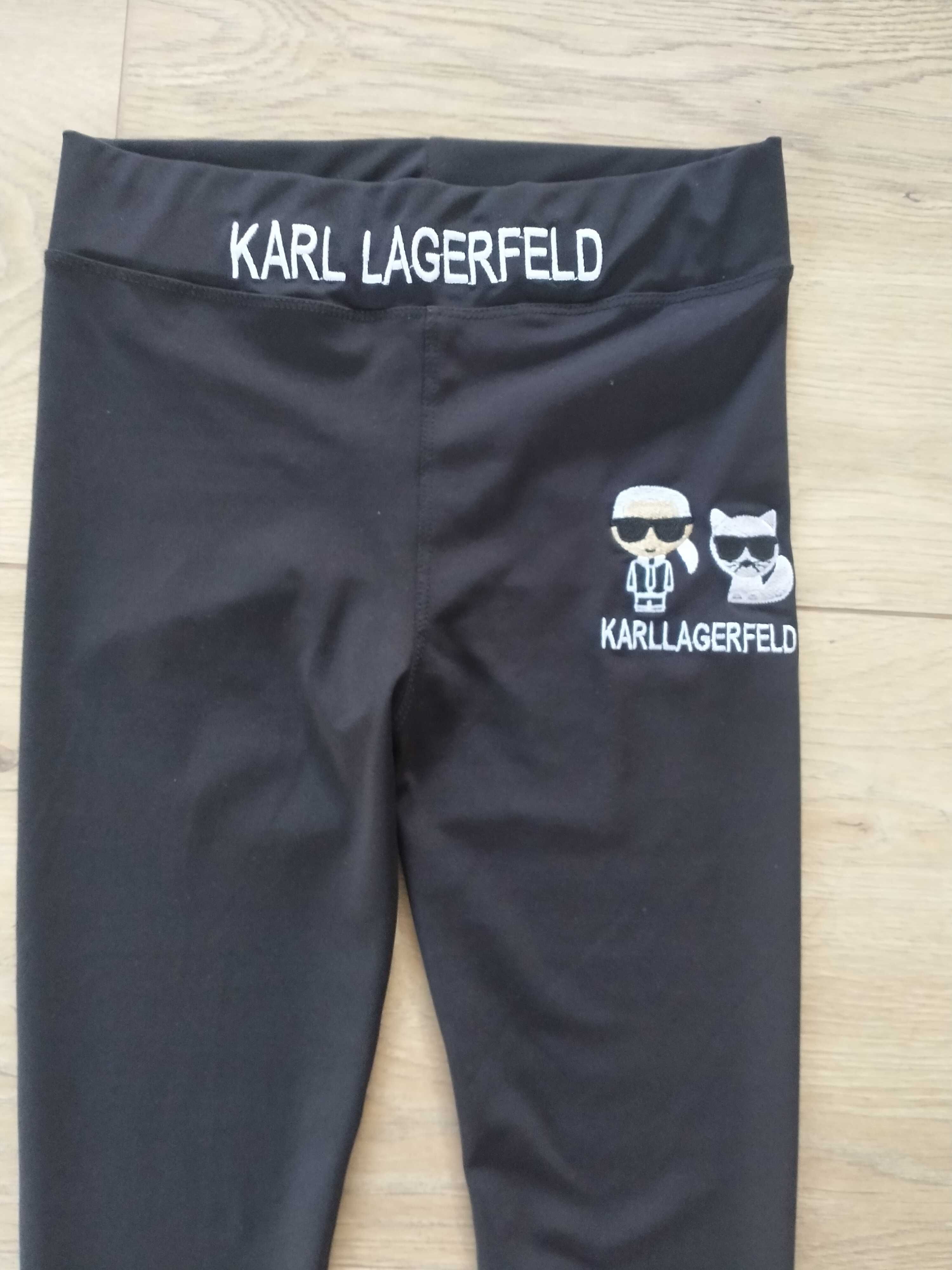 Piękne Karl Lagerfeld, nowe leginsy.