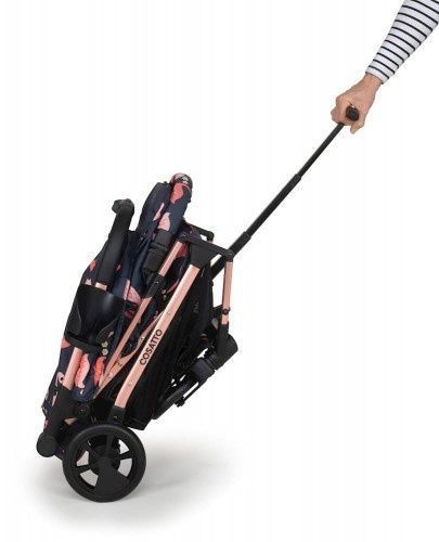 Lekka spacerówka Cosatto WOOSH 3 - Pretty Flamingo z rączką jak torba!