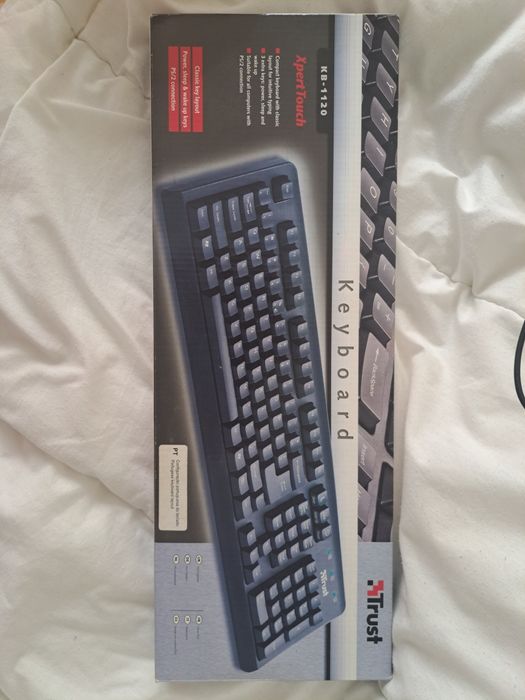 2 Teclados Compaq e Trust Novos