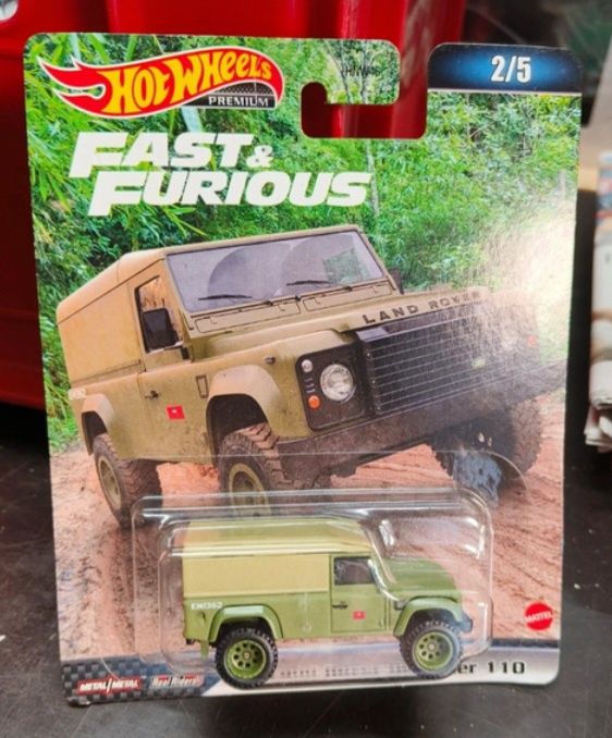 Land Rover defender 110 fast & furious hot wheels