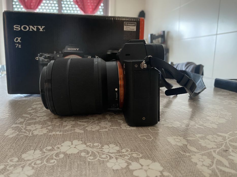 Sony alpha 7 ii + objetiva sony 28-70 f/3.5-5.6