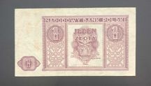 Banknot 1 złoty 1946r.