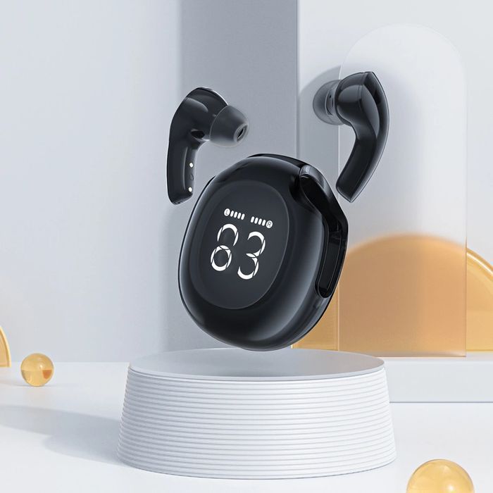 Słuchawki bezprzewodowe Acefast T9 Bluetooth 5.3 douszne - czarne