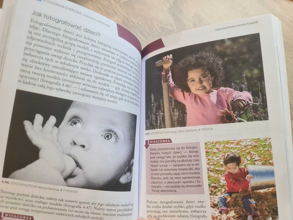 Książka album podręcznik "Fotografia cyfrowa" 222 strony