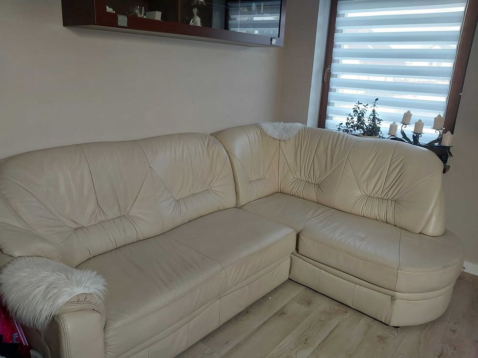 Narożnik skóra naturalna