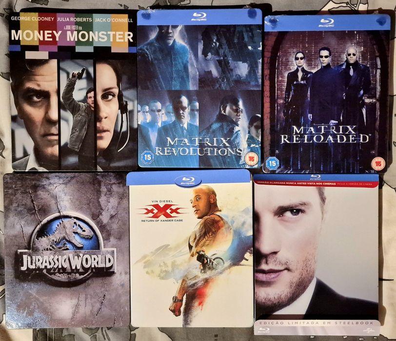 Filmes em Blu-Ray Steelbook