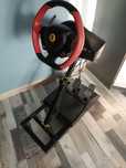 Kierownica + stojak xbox