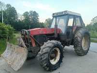 Zetor 12145 Sprawny sprowadzony z Dokumentami Pług Ursus 1224 , 1614