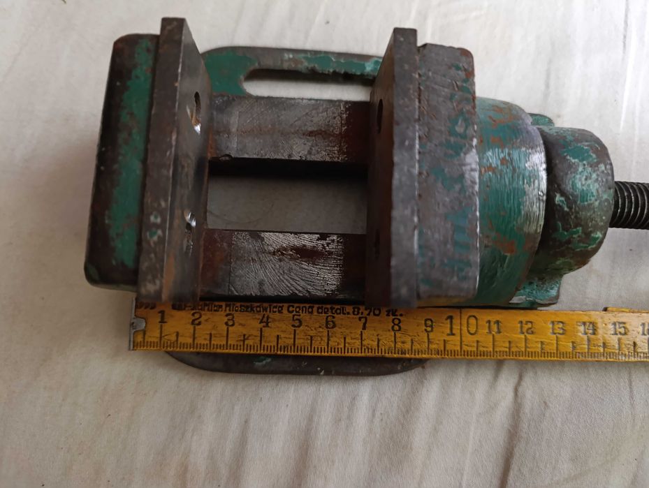 stare imadło maszynowe