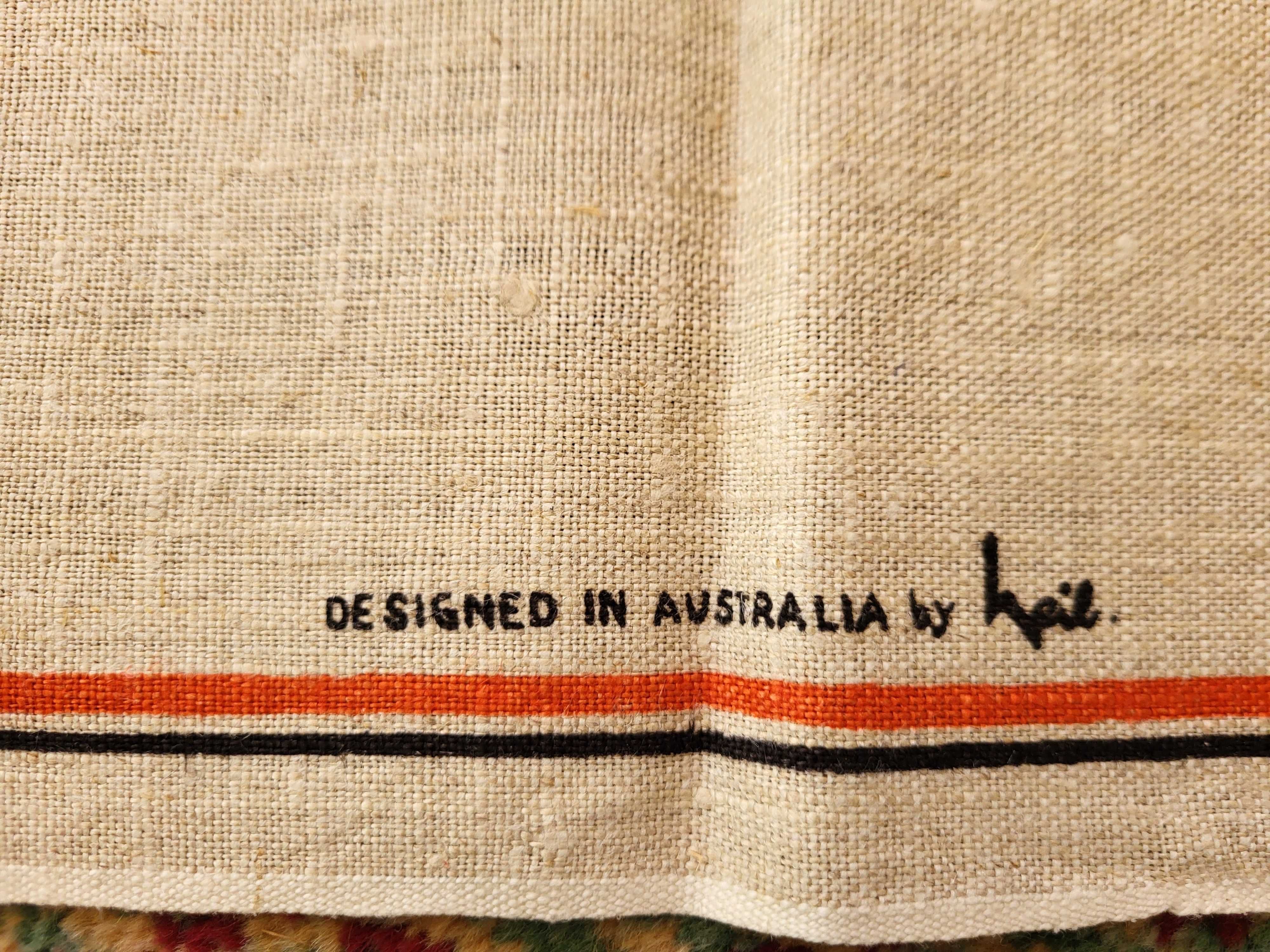 Lniany ręcznik Australia Design by Heil