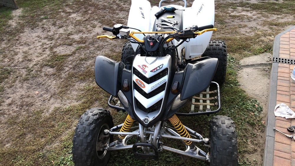 Klamki Yamaha Raptor 350, 400, 450, 660, 700 YFM FX X R manetki gripy