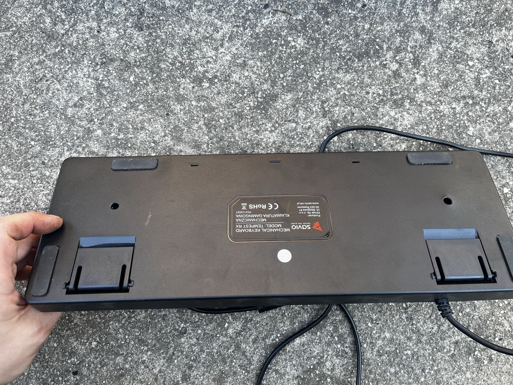 Klawiatura mechaniczna  podsiwietlana