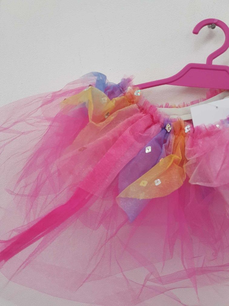 Różowa spódnica z melodyjką przebranie księżniczka. A3110