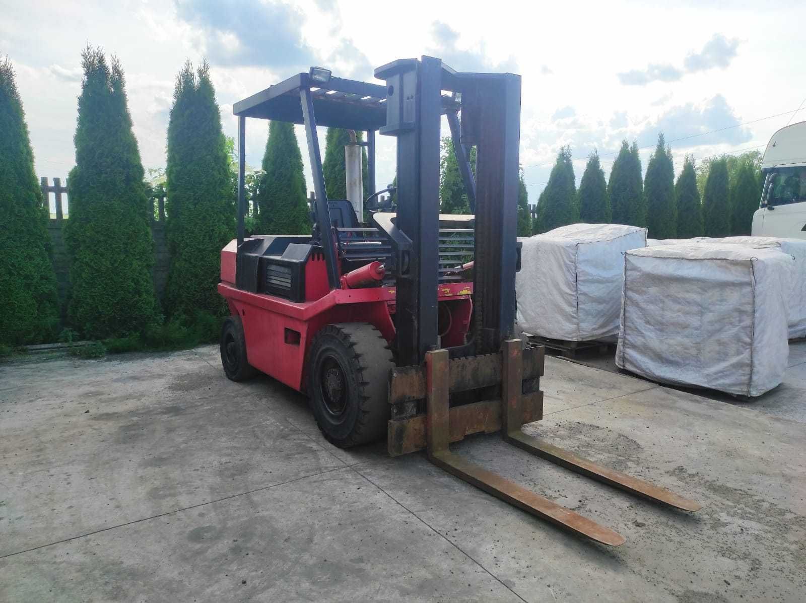 Wózek widłowy Bonser  740    6 - tonowy