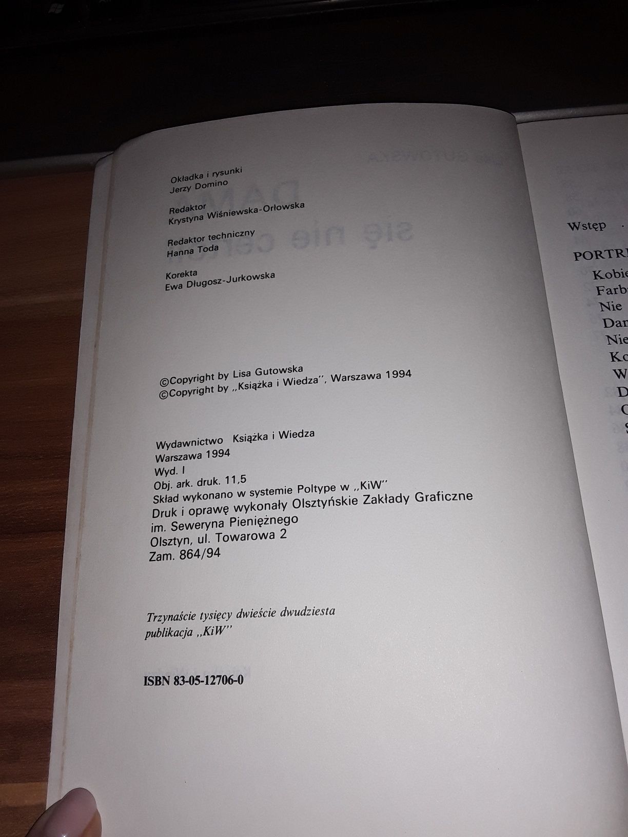 Dama się nie certoi Lisa Gutowska