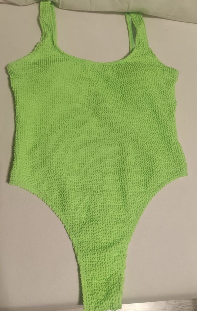 Strój kąpielowy neon green rozmiar M