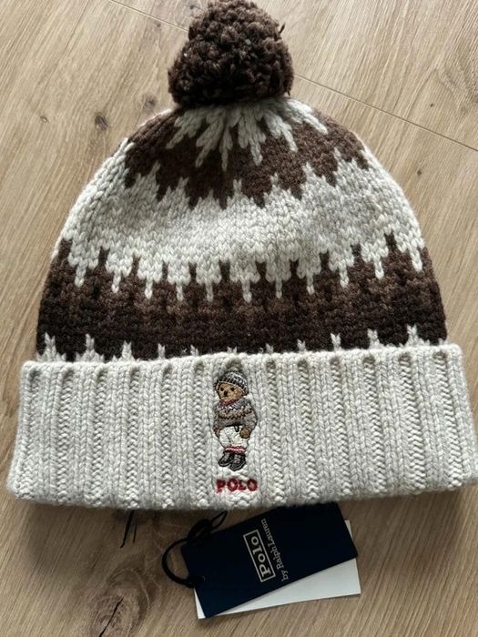 Czapka wełniana Ralph Lauren stan nowy