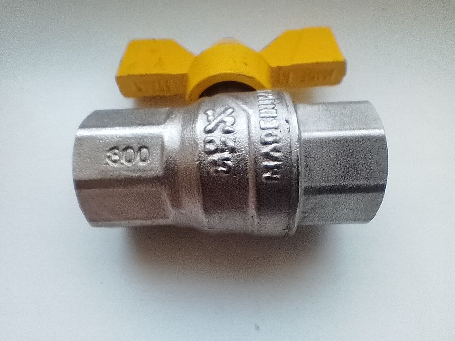 Кран газовий 1/2 ВВ металик