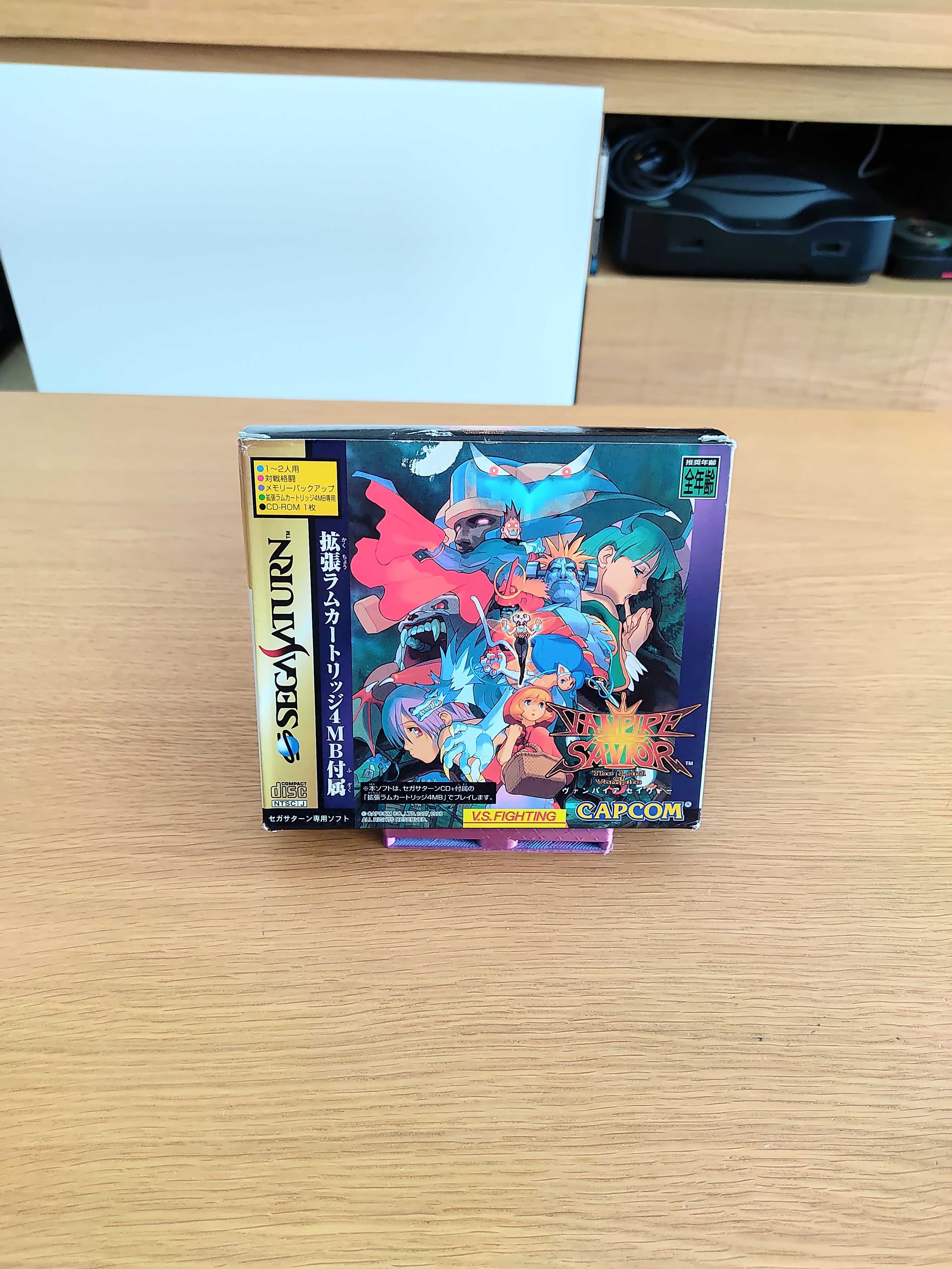 Vampire Savior [4MB RAM Cart] para Sega Saturn NTSC-J