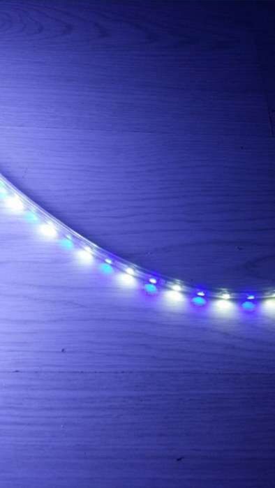 Wąż świetlny led 100m 2400LED 1m/24LED biały zimny i ciepły.Reklama