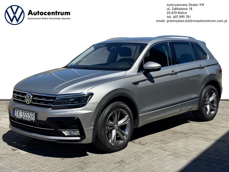 Volkswagen Tiguan 2.0Tsi 180KM 4Motion R-line Salon PL, 1Wł, LED Matrix,