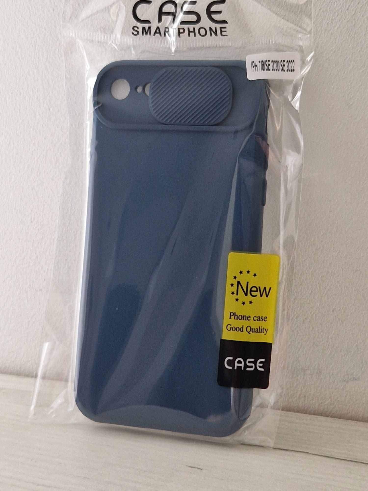 Camshield Soft do Iphone 7/8/SE 2020/SE 2022 Granatowy