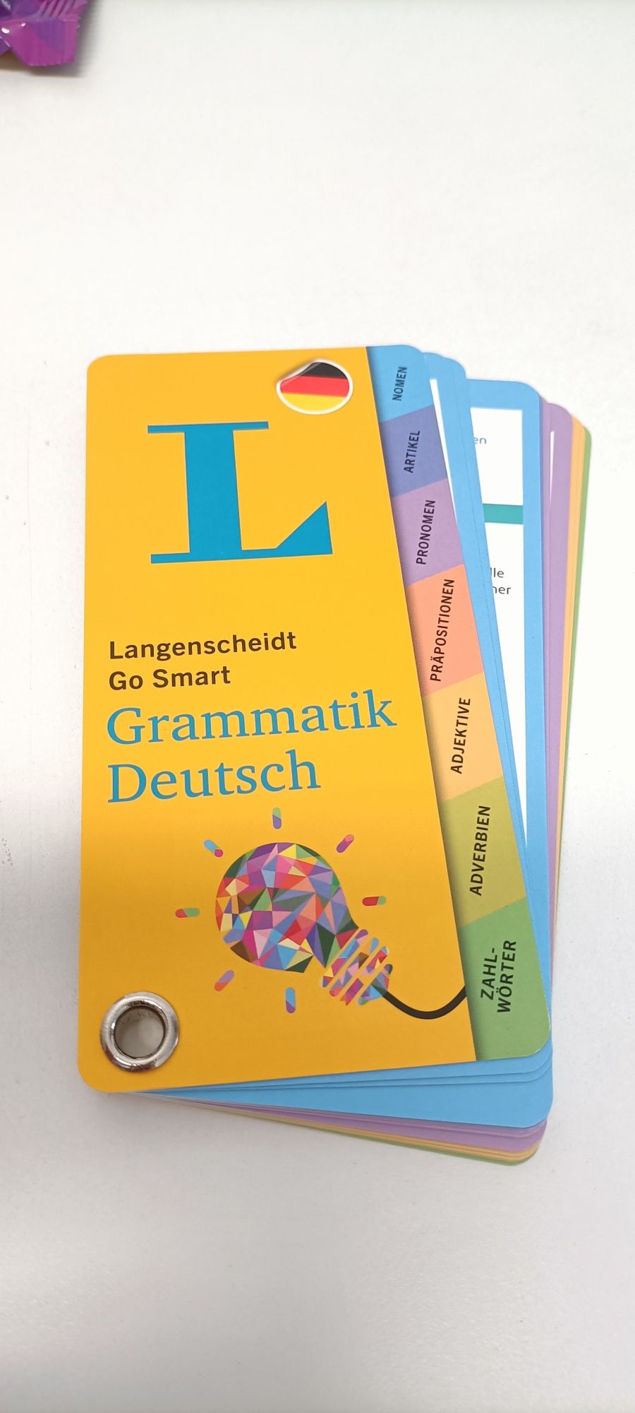 NOVO - Cartas Gramática de Alemão Go Smart! Muito práctico!