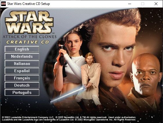 Star Wars: Episódio II - Ataque dos Clones Creative Print Studio