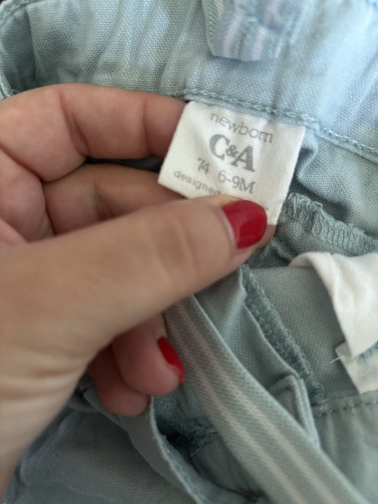 Spodenki niemowlęce C&A