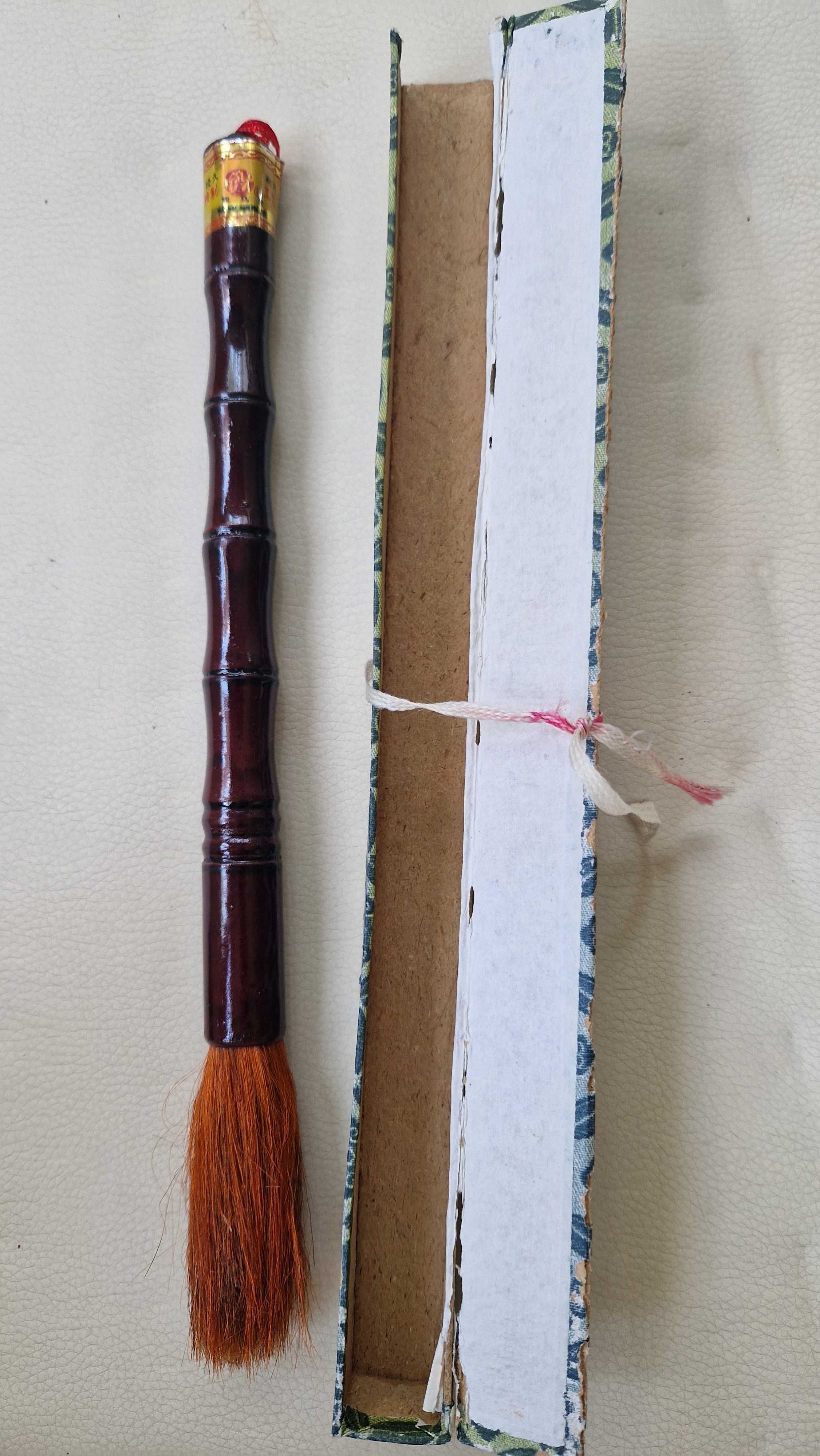Pincel artesanal Chinês com caixa