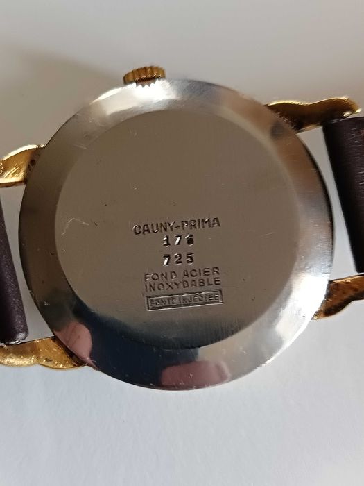 Relógio Cauny prima 17 rubis