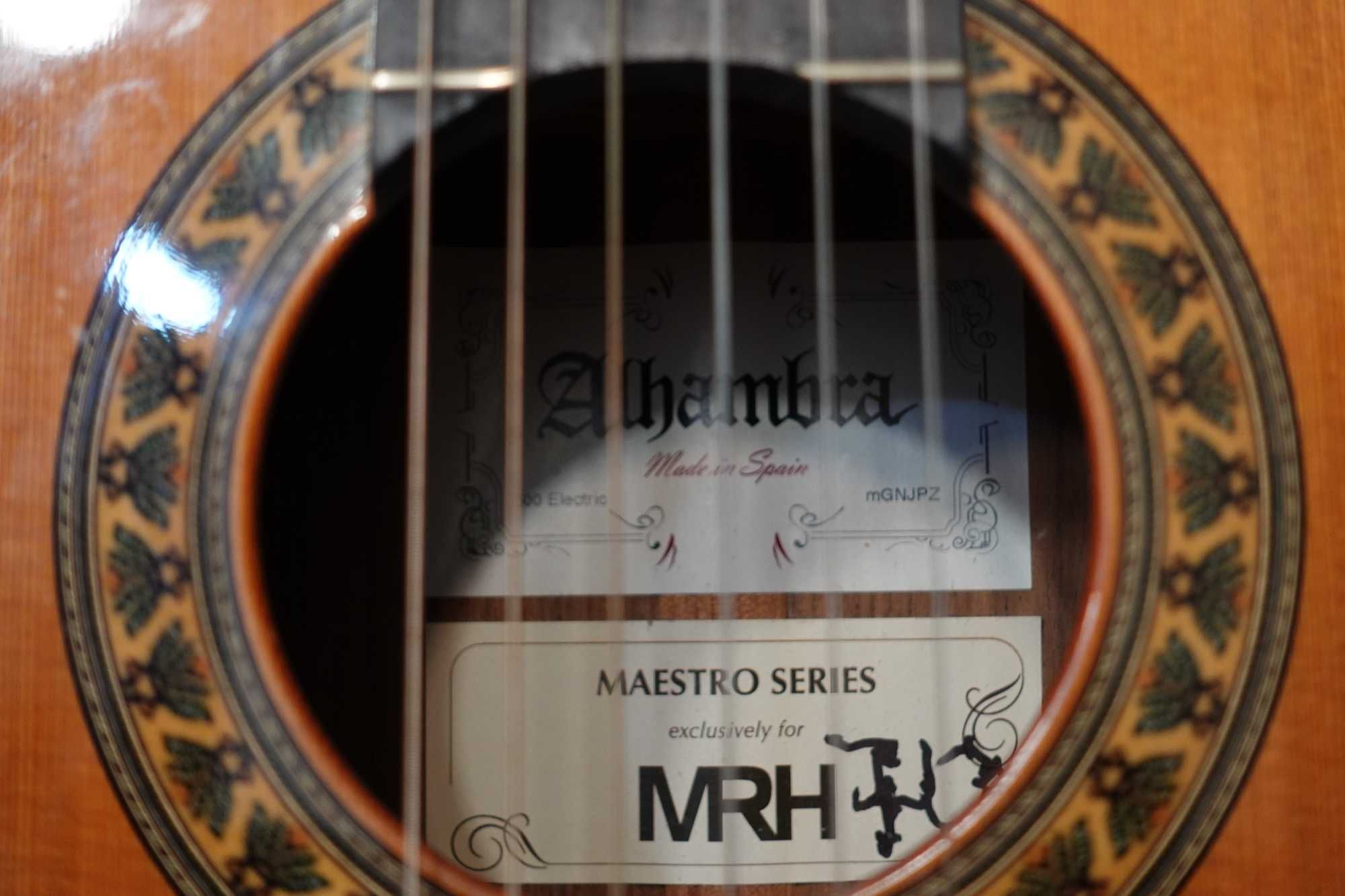 Gitara elektro klasyczna Alhambra Maestro 500 electric - lite drewno