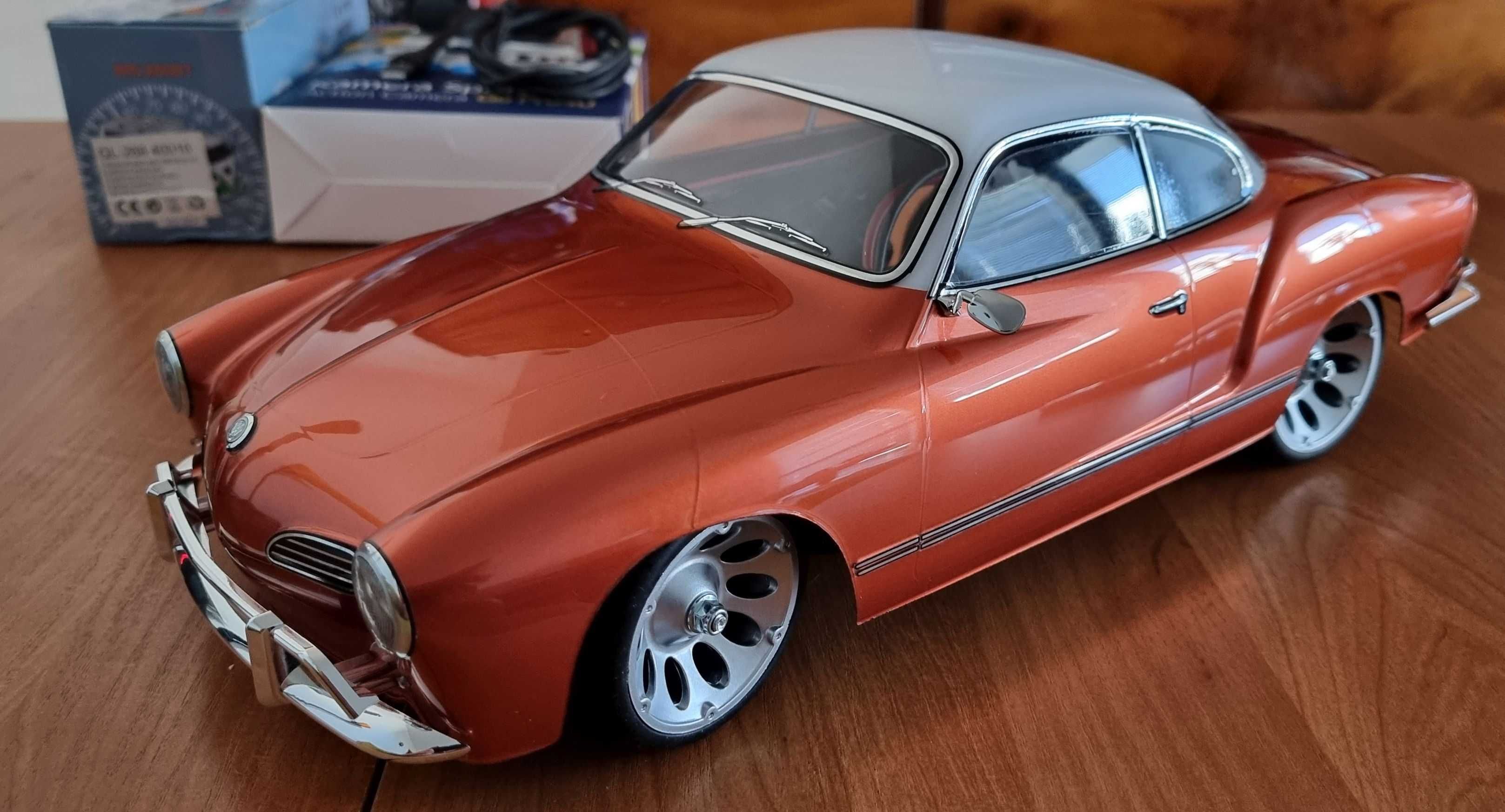 TAMIYA VW Carman Ghia RC 1/10 Fabrycznie Nowy Model ,Super Oświetlenie