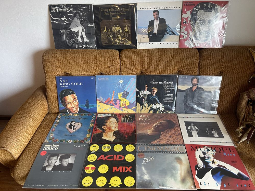 192 discos de vinil repetidos | troca/venda do lote