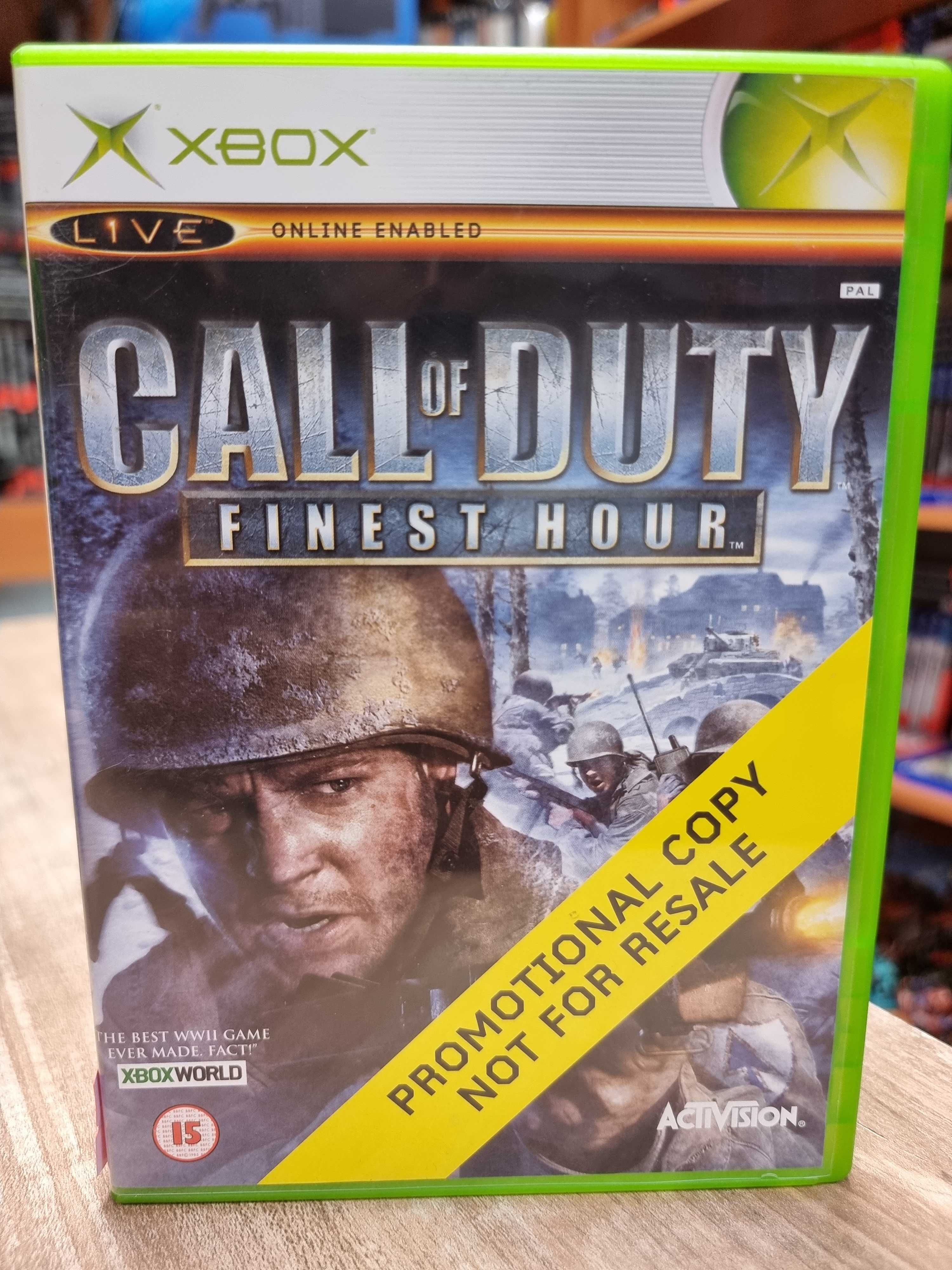 Call of Duty: Finest Hour XBOX, Sklep Wysyłka Wymiana