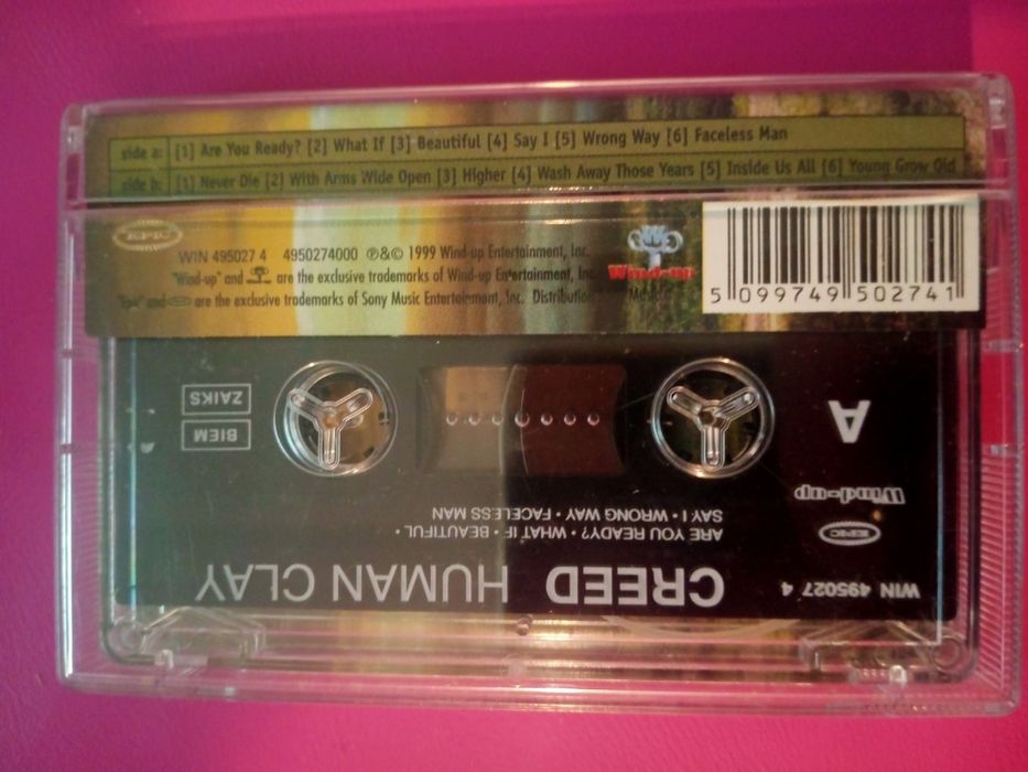 Creed Human clay kaseta magnetonowa