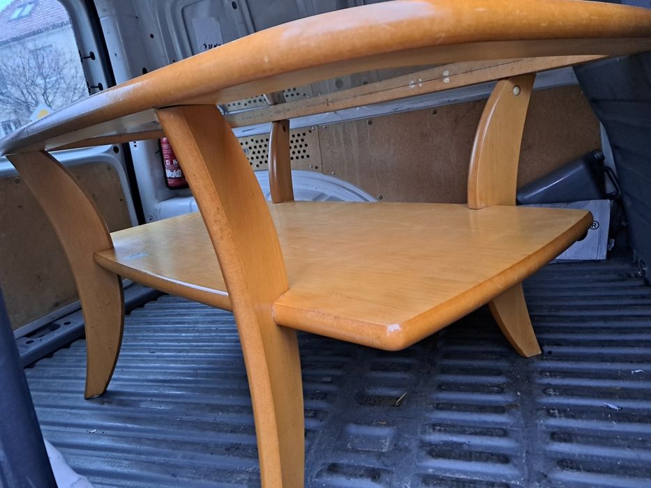 Stół drewniany z szybą zdejmowaną 130/80/60 Wrocław.