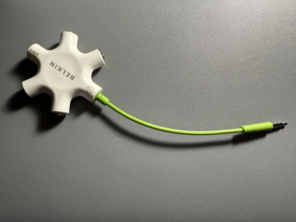 Belkin RockStar 5 x 3,5mm jack audio spliter. Rozgałęźnik audio