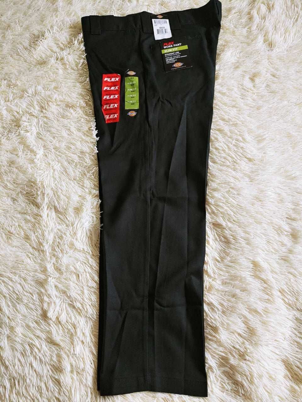 Рабочие брюки Dickies 40x30 черные work pant штаны dickies