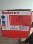 Wkrety na tasmie 3.5×3.2 ocynkowane Fischer.