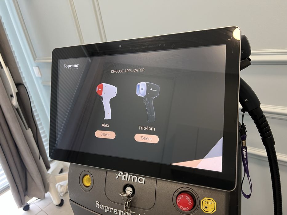 Laser do depilacji Alma Soprano Titanium