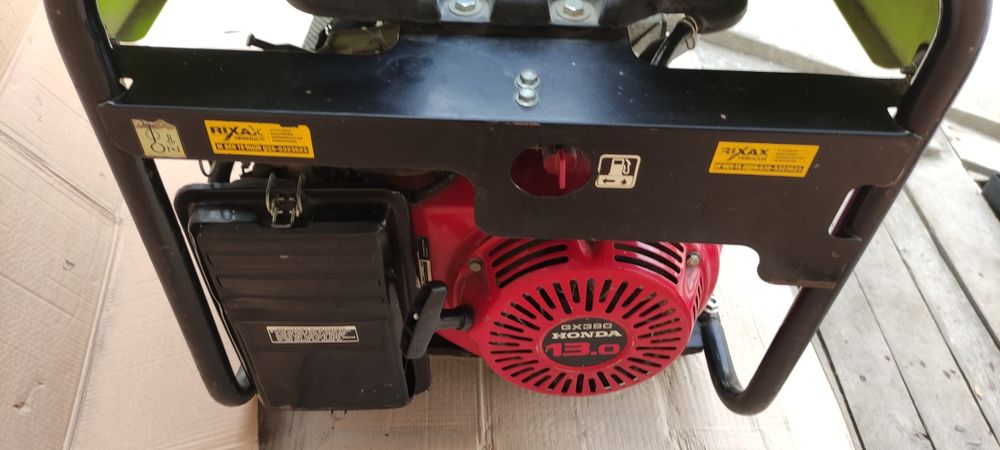 3 фази 5.6 кВт Генератор Honda GX390 Pramac ES8000