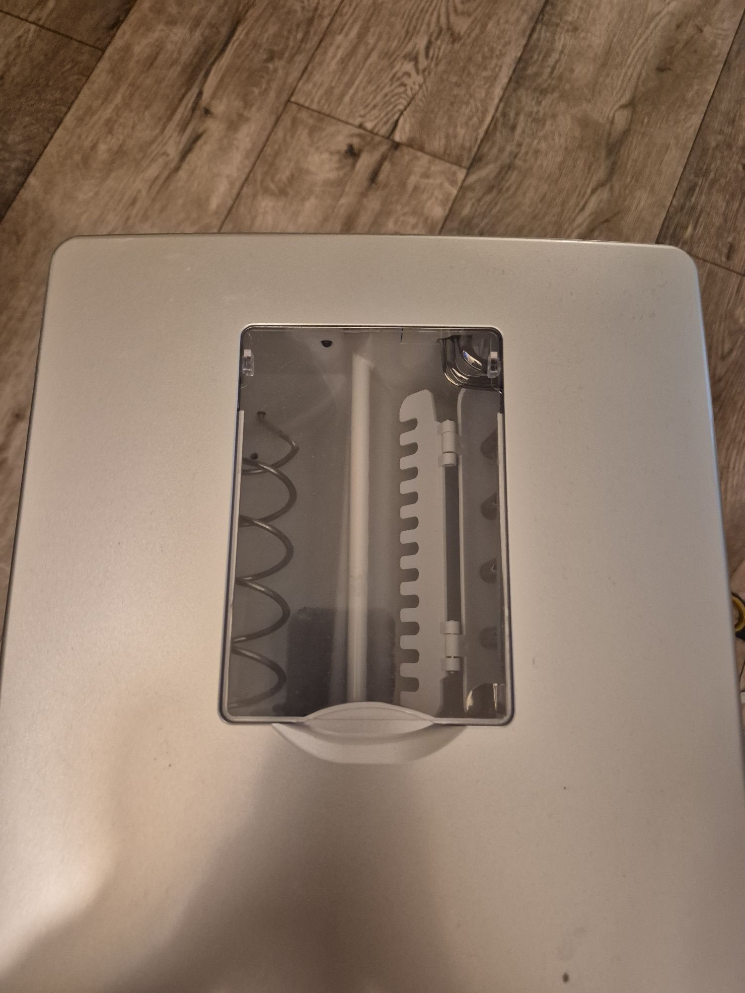 Kostkarka do lodu 12kg/24h srebrna/szara 100 W 2 ROZMIARY KOSTEK