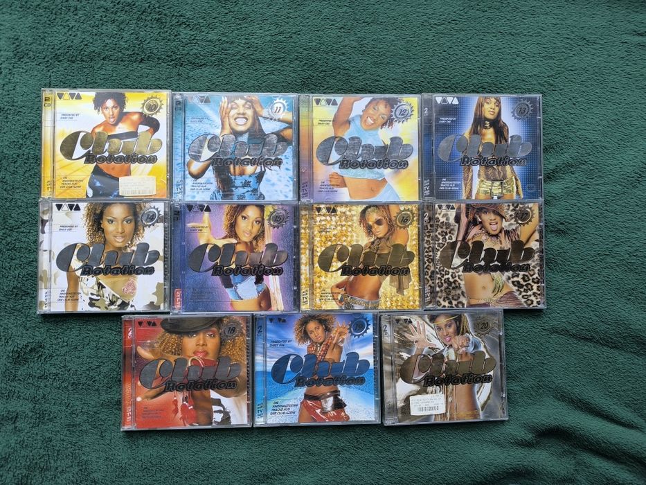 Club rotation jedenaście albumów vol.10-20 stan idealny jak no