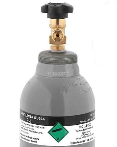 Napełnienie butla CO2 3,3kg, 5l dla akwarystów