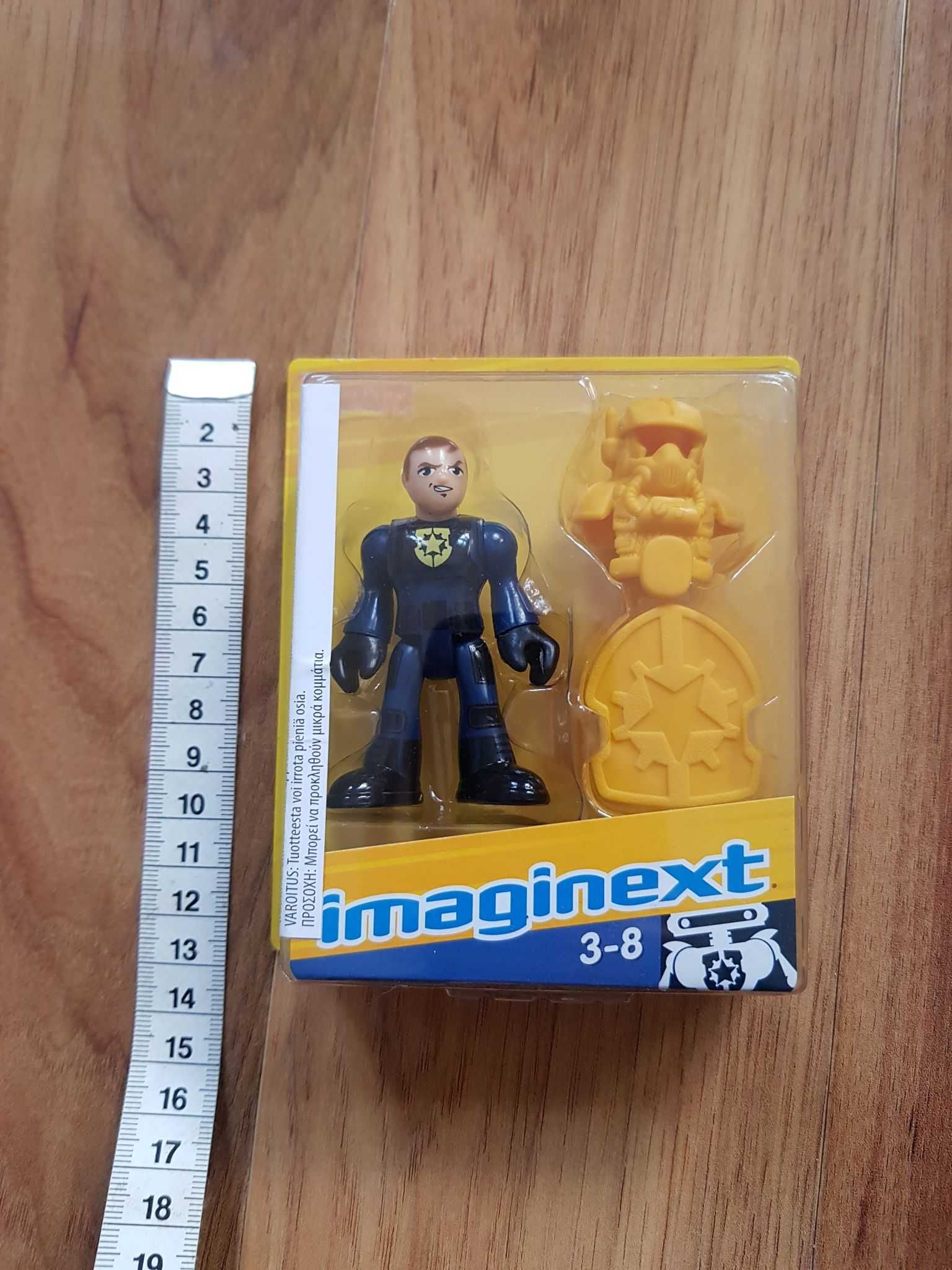 IMAGINEXT Figurka policjant kosmiczny wojownik Fisher Price V5929