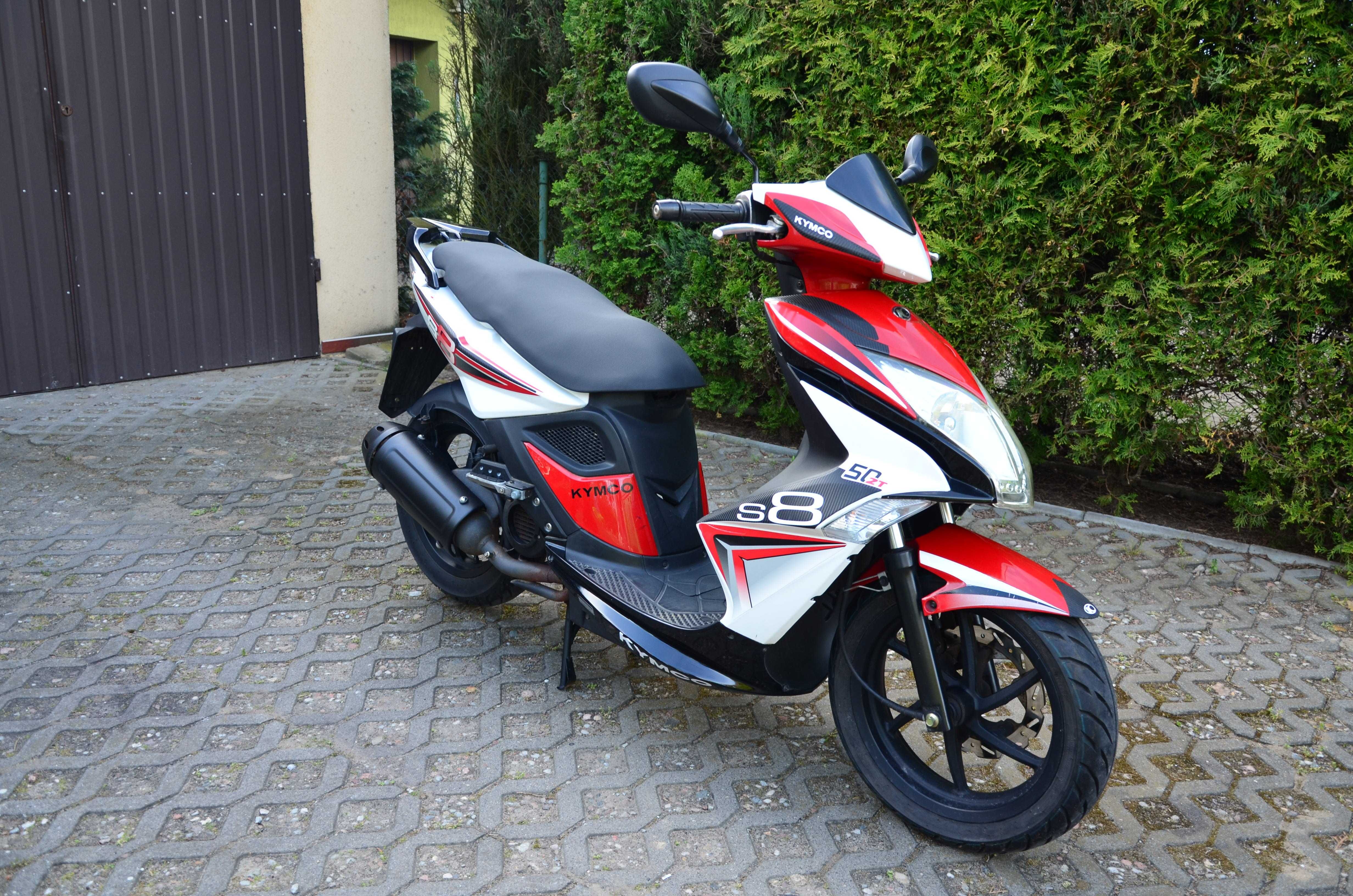 Kymco super 8  50 motorower 2T zarejestrowany i ubezpieczony