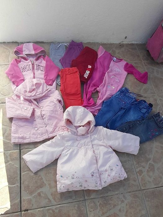 Vendo lote roupa menina 9/12 meses