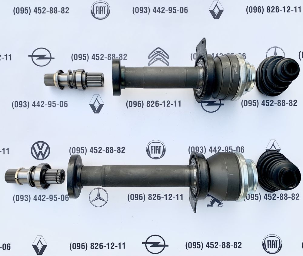 Піввісь VW T5 T6 (5,6,7ст) Фольксваген Т5, Т6 DSG полуось привід вал